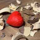 I Love You Gift for Girlfriend Boyfriend,Handmade Wood Love Heart Gift,Valentines Day Christmas Anniversary Birthday Gifts,Matchbox Gifts (Love Heart)