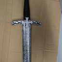 Kendane Knight Sword Plastic Medieval Sword Halloween Cosplay Costume Prop