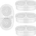 Replacement Filters for Pitcher Filtration System, Reduces PFAS, PFOA/PFOS, Chlorine, Clean Water in Seconds, Last Up to 3 Months or 200 Gallons (Pack of 4)