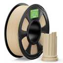 DEEPLEE PLA+ 2.0 Filament 1.75mm, Stronger Toughness 3D Printer Filament, Beige 1KG, Upgrade PLA Plus 3D Printer Filament, High Speed PLA+ Filament for Most FDM 3D Drucker