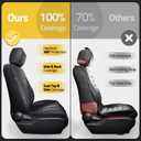 for Toyota Tundra Seat Covers 2022 2023 2024 2025 2026, 2026 Toyota Tundra Accessories 2022-2024 2025 2026 Crewmax/Double Cab (SR/SR5), Black, Full Set