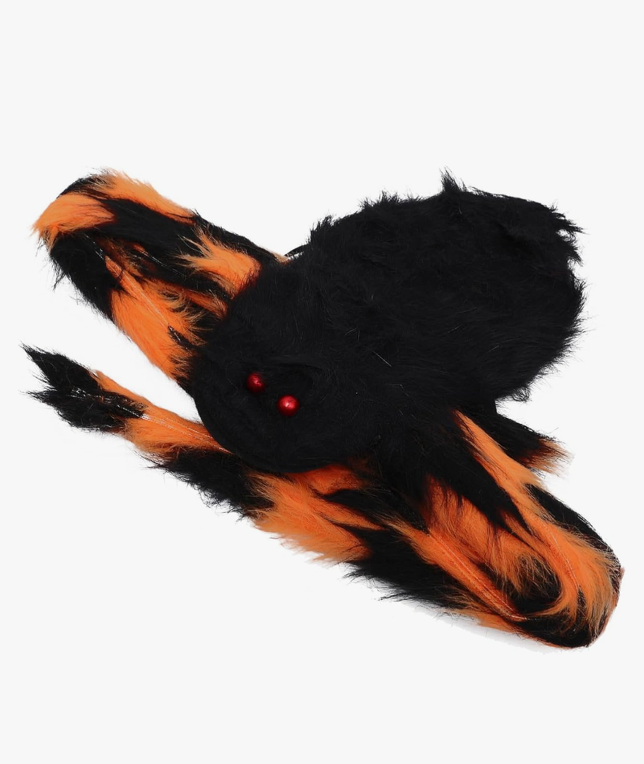 VANZACK Spider Backpack for Double Shoulder Strap Halloween Costume Accessory Candy Storage Bag for Halloween Decor Fun Spider for Boys