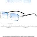 2026 New Clarity Blue Glasses, Clarity Multifunctional Smart Blue Glasses, Automatic Adjustment Eye Reading Glass for Men/Women with Case and Glasses Cloth