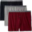 Fruit of the Loom Solid Knit Boxers 3-Pack (Colors and patterns may vary) (XX-Large Big, Assorted)