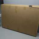 Elevated Dog Bed Raised Outdoor Dog Cot for Large Dogs, Installation Requires No Tools, Frame with Washable Cooling Breathable Mesh Anti-Slip Feet, Indoor Pet Bed, Black, 43.3 Inches