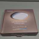 Rechargeable Shower Light for Inside Shower, 12000mAh Motion Sensor Wireless Ceiling Light with Remote No Wiring, Battery Operated Closet Lights Cordless LED Overhead Lighting for Pantry Bathroom