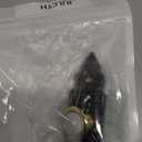 Vintage Style Wired Doorbell Button with Light, Replacement Doorbell Button for Existing Wired Systems, Antique Brass Finish for Home and Office 