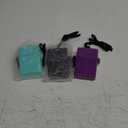 Outus 3 Pieces Waterproof Case ID Card Holder with Floating Sports Case Locker with Hanging Ring and Rope (Black Purple Lake Blue,4.72 x 2.95 x 1.57 Inch)