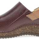 Dansko Women's Merrin Sling-Back Mule Clog-Dual Density Cork/EVA Midsole and Lightweight Rubber Outsole Provide a Comfortable Ride on Patented Stapled Construction (8.5-9)