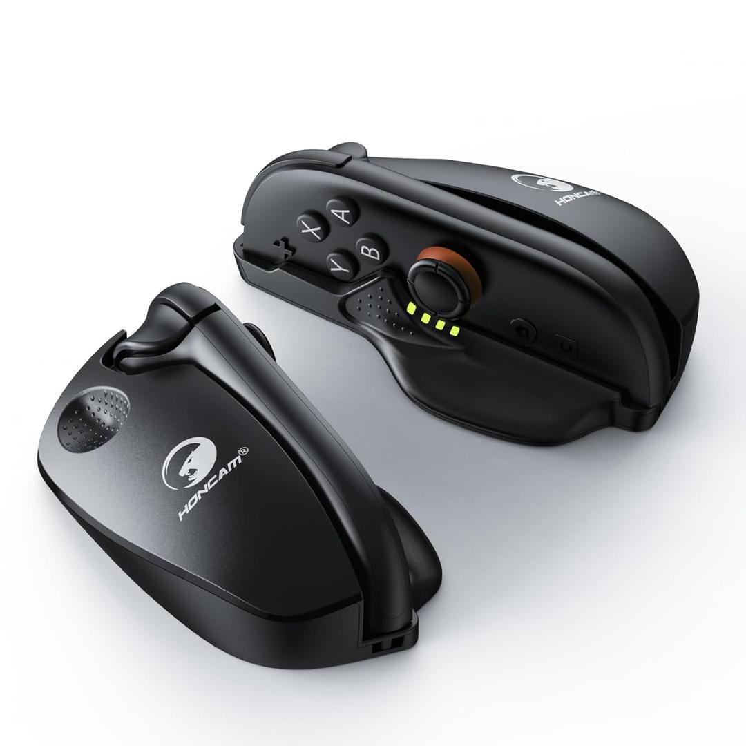 HONCAM Gaming Mouse Grip for Switch 2 Joycons (Black)