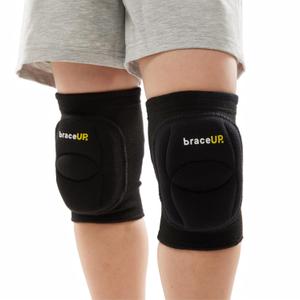 BraceUP Volleyball Knee Pads Youth 8–14 Girls And Boys, Youth Volleyball Knee Pads, Knee Pads For Kids, Volleyball Accessories, Junior (XS)