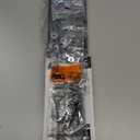 PERLESMITH Tilting TV Wall Mount Bracket Low Profile for Most 23-60 inch LED LCD OLED, Plasma Flat Screen TVs with VESA 400x400mm Weight up to 115lbs, Fits 16" Wood Stud (Black)