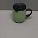 Ideus 16 oz Insulated Coffee Mug with Handle and Lid, Double Wall Stainless Steel Vacuum Thermal Coffee Mug, Travel Coffee Cup Thermal Cup for Home and Office, Avocado Green