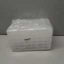 4 Pack Plastic Organizer Container Box, 36 Grids Clear Plastic Parts Organizer Box, for Beads, Art DIY, Crafts, Jewelry, Fishing Tackle with Label Stickers