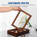 Dried Fruit Holder Tray Party Serving Platter Snack Storage Box Decor Divided Serving Tray for Sweets Cookies Family Reunions, Rectangle Handled
