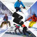 Shappy 8 Pairs 2mm Toe Neoprene Warmers Black Grey Toe Cover Warmer Foot Caps Sock for Shoe Boots Men Women Ice Bath Cover Cycling Skiing Running Hiking Cold Plunge Accessories (4.33 x 5.91")