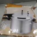 BreeRainz 12 Quart Pressure Cooker, Aluminum Pressure Canner w/Cooking Rack for Steaming,Canning and Stewing, Silver