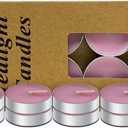 3 x 10 Pack Tea Candles Wedding Party and Home Decoration Votive Parties Tealight Small Wishing Bulk with 1.5-2 Hours Extended Burn Time Mini for Birthday Emergency Family (Pink)