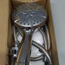 Shower Head with Handheld High Pressure-Full Body Coverage Powerful Rain Showerhead Extra 60" Long Hose and Adjustable Brass Joint Holder- The Perfect Detachable Heads for Bathroom Upgrade