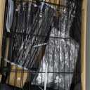 Ulif E13 Heavy Duty Clothes RackWith 4 Hanger Rods & 8 Shelves Freestanding Clothing Racks for Hanging ClothesAdjustable Closet OrganizerMetal Garment Rack 63" W x16 D x77 HMax Load 900LBSBlack