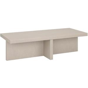 Henn&Hart 54" Alder White MDF Coffee Table