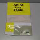 Leetaltree Beige Placemats Set of 6 - Heat Resistant Non-Slip Place mats for Dining Table, Washable Durable PVC Vinyl Woven Table Mats(Beige, 6)