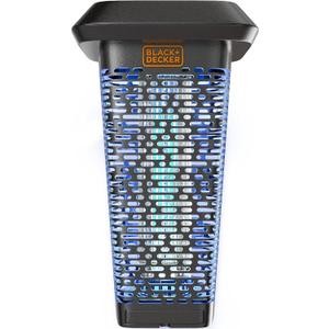 BLACK+DECKER Bug Zapper & Fly Trap-Mosquito Repellent- Gnat Killer Indoor & Outdoor Electric UV Bug Catcher for Insects- 2 Acre Coverage for Home, Deck, Garden, Patio Commercial Strength