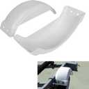 HECASA Single-Axle Trailer Fenders 8"-12" Skirt Wheels Top Step Skirt Boat Molded 300lbs Pair of Two
