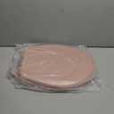 Bemis Classic Colors Slow Close Toilet Seat, Easy Clean Hinges and Durable Plastic Seat, Made in USA, Round, Wild Rose