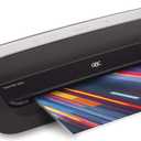 GBC Thermal Laminator Machine, Fusion 6000L, 12 Inch, 1 Min Warm-Up, 3-10 Mil, with 50 EZUse Laminating Pouches for Home, Office and Classroom, Black (1703097)
