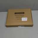 8x10 Picture Frame set of 2, for 5x7 6x8 with Floating Effect, for 8 x 10 without Floating, Double Real Glass Photo Frames Only for Tabletop, Home or Wedding Decoration Gift (Vertical Silver)