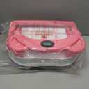 TPN Collapsible Baby Bathtub, Baby Bath Tub with Soft Cushion & Real-Time Thermometer, Baby Bathtub Infant to Toddler Tub (0-36 Months), Portable Newborn Travel Bath tub (Pink)