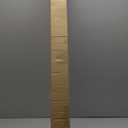 Heavy Duty Double Curtain Rods with Cylindrical Cap Finials - 72 to 144' Telescoping Rods, 1 Inch Diameter Front, 5/8 Inch Diameter Back - Matte Black