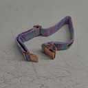 Unique style paws Dog Collar Metal Buckle Purple Blending Collar Gift Durable Cute Collar for Small Medium Large Boys Girls Dogs (XL)
