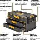 DEWALT TOUGHSYSTEM 2.0 Tool Organizer and Storage 3 Drawer Unit (DWST08330)