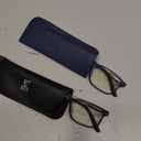 2 x EASY READ 2 Pairs TR90 Bifocal Reading Glasses for Men,Rectangular Sport Blue Light Blocking Readers with Spring Hinge