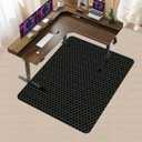 Vicwe Office Chair Mat for Carpet, 48" x 40"Anti-Slip Waterproof Floor Protector Desk Chair Mat for Rolling Chairs, Heavy Duty Chair Mat with Studs,Easy Glide Floor Mat for Home,Gaming
