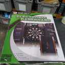 Electronic Dart Board with Cabinet LED Electric Digital Dart Boards for Adults with 12 Soft Tip Darts