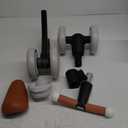 Umatoll Colorful Lighting Baby Balance Bike Toys for 1 Year Old Boys Gifts, Adjustable Seat Baby Walker, One Year Old Boy Birthday Gifts, 12-24 Months Toddler First Ride on Toys (Black)