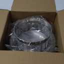Semetall 6 Inch Round Chimney Cap,6 Inch Tapered Top Chimney Cap with Screen,Chimney Cap with Fastening Device for Stovepipe Finial,Stainless Steel
