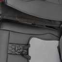 Coverado Car Seat Covers Full Set, Seat Covers for Dodge RAM 1500 Compatible with 2009-2018 Ram 1500, 2010-2024 Ram 2500 3500 Dodge RAM Accessories Automotive Seat Covers (Black) (Curved Front&Curved Rear)