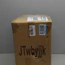 Ginger Jars for Home Decor, White and Gold Vase, Decorative Ceramic Ginger jar with lid, Porcelain Flower Vase for Centerpieces Jarrones, Storage jar, Table Center Vase, Temple Jar(18in)