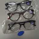 GIBLOGO Reading Glasses for Women/Men Eye Glasses Blue Light Reading Glasses Cheaters Eyeglasses (A2 3-pack)
