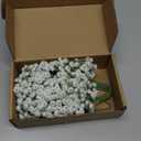 Babys Breath Artificial Flowers,12 Pcs Gypsophila Real Touch Flowers for Wedding Party Home Garden Decoration (White)