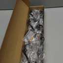 32.2'' Large Coat Rack Wall Mount Coat Hooks Coat Hanger with 8 Metal Black Triple- Hooks Brown Pine Real Wood Plank Hat Rack for Wall Hooks for Hanging Coat Hat Jacket