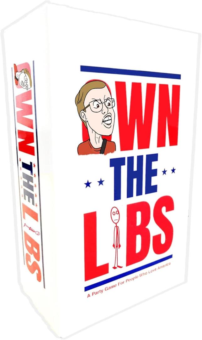 Own The LlBBs - Funny White Elephant Gift - Men & Women's Birthday Gift - Hilarious Game