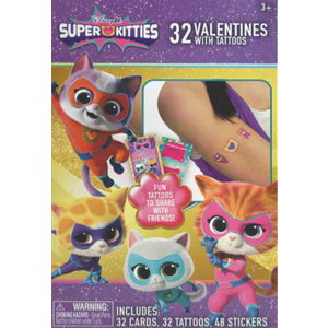 32 Valentines With Tattoos Pack Of 2