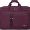 MILADA Carry On Luggage Bags for Travel Lightweight Personal Item Travel Bag Foldable Large Duffle Bag for Travel Tote Overnight Bags for Women Mens Weekender Bags, Purple (Carry on - 21.5 inch)