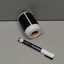 200 Chalkboard Labels for Storage Bins, Removable Black Stickers with Chalk Marker, Pantry Containers and Storage Bin Organization