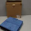 KDD Tablet Pillow Holder, Foldable iPad Stand for Lap, Bed and Desk -Tablet Soft Pad Dock with Pocket & Stylus Mount Compatible with iPad Pro 12.9, 10.5, 9.7 Air Mini 6 5 4 3, Galaxy Tab,E-Reader